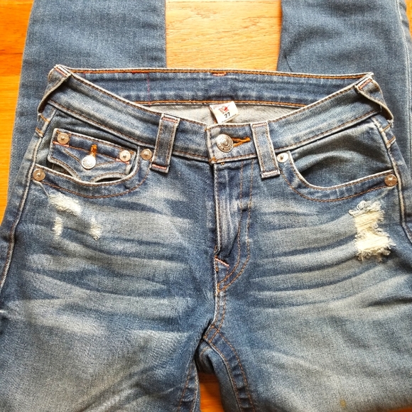 TRUE RELIGION Denim Skinny Size 27 - Picture 5 of 9